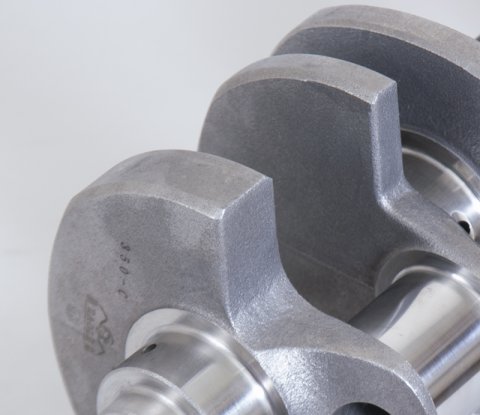 Eagle Chevrolet 305/350 Small Block 2pc Rear Seal 3.48in Stroke Internal Balance Cast MS Crank Shaft thumbnail 8