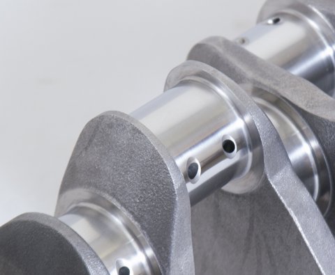 Eagle Chevrolet 305/350 Small Block 2pc Rear Seal 3.48in Stroke Internal Balance Cast MS Crank Shaft thumbnail 9