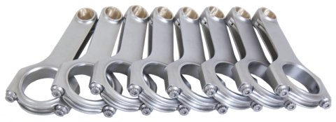 Eagle Ford 302 2.100in Journals .927in Pin H-Beam Connecting Rods w/ARP2000 Bolts (Set of 8)