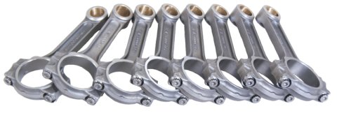 Eagle Chevrolet Small Block 6.000in 4340 I-Beam Connecting Rods w/ ARP 8740 (Set of 8) thumbnail 1