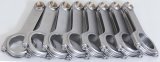 Eagle Chevrolet 4340 Steel H-Beam Connecting Rods 6.535in Length Cap Screw Bushed (Set of 8) thumbnail 2