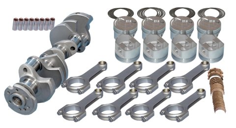 Eagle Chevrolet Small Block Rotating Assembly 4.125in Bore 4.000in Stroke -10.8cc Dome