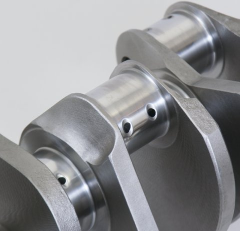 Eagle Ford 428 4.250in Stroke Cast 2.200in Rod Journals Cast Crankshaft thumbnail 4