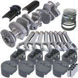 Eagle Chevy 327 SJ 3.250in Crank 2.300in Mains 6.125in H-Beam 4.030in Pistons Rotating Assembly thumbnail 1