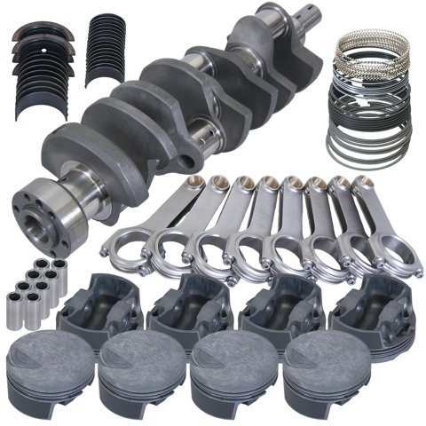 Eagle Chevy 454 4.250in Crank 6.385in H-Beam -3cc Flat Top 4.320in Pistons Rotating Assembly