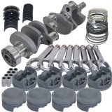 Eagle Chevy 502 4.250in Crank 6.385in H-Beam -3cc Flat Top 4.560in Pistons Rotating Assembly thumbnail 2