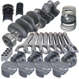 Eagle Chevy Tall 454 1Pc 4.250in Crank 6.800in H-Beam 43cc Dome 4.280in Pistons Rotating Assembly thumbnail 1