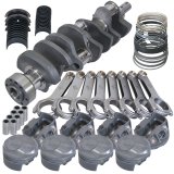 Eagle Chevy Tall 454 1Pc 4.250in Crank 6.800in H-Beam 43cc Dome 4.320in Pistons Rotating Assembly thumbnail 2