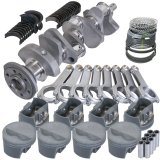 Eagle Chevy 350 3.480in Crank 5.700in H-Beam -5cc Flat Top 4.040in Pistons Rotating Assembly thumbnail 4