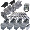 Eagle Chevy 350 3.480in Crank 5.700in H-Beam -5cc Flat Top 4.040in Pistons Rotating Assembly thumbnail 5