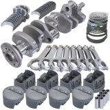 Eagle Chevy 350 3.750in Crank 5.700in H-Beam -5cc Flat Top 4.060in Pistons Rotating Assembly thumbnail 4