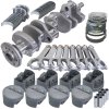 Eagle Chevy 350 3.750in Crank 5.700in H-Beam -5cc Flat Top 4.060in Pistons Rotating Assembly thumbnail 5