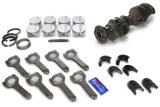 Eagle Chevy 350 3.500in Crank 6.000in H-Beam -5cc Flat Top 4.030in Pistons Rotating Assembly thumbnail 5