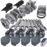 Eagle Chevy 350 3.750in Crank 6.000in H-Beam 11cc Dome 4.030in Pistons Rotating Assembly thumbnail 4