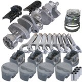 Eagle Chevy LT1 350 1Pc 3.480in Crank 5.700in H-Beam -5cc Flat Top 4.030in Pistons Rotating Assembly thumbnail 4