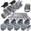 Eagle Chevy LT1 350 1Pc 3.480in Crank 5.700in H-Beam -5cc Flat Top 4.060in Pistons Rotating Assembly thumbnail 4