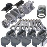 Eagle Chevy LT1 350 1Pc 3.480in Crank 6.000in H-Beam -5cc Flat Top 4.040in Pistons Rotating Assembly thumbnail 1