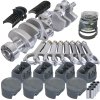 Eagle Chevy LT1 350 1Pc 3.750in Crank 5.700in H-Beam -16cc Inv Dome 4.040in Piston Rotating Assembly thumbnail 4