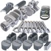 Eagle Chevy LT1 350 1Pc 3.750in Crank 5.700in H-Beam -5cc Flat Top 4.040in Pistons Rotating Assembly thumbnail 5