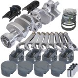 Eagle Chevy LT1 350 1Pc 3.750in Crank 6.000in H-Beam -16cc Inv Dome 4.000in Piston Rotating Assembly thumbnail 1