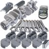 Eagle Chevy LT1 350 1Pc 3.750in Crank 6.000in H-Beam -5cc Flat Top 4.030in Pistons Rotating Assembly thumbnail 5