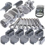 Eagle Chevy LT1 350 1Pc 3.750in Crank 6.000in H-Beam -5cc Flat Top 4.040in Pistons Rotating Assembly thumbnail 4