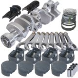 Eagle Chevy LT1 350 1Pc 3.750in Crank 6.000in H-Beam 6cc Dome 4.060in Pistons Rotating Assembly thumbnail 4