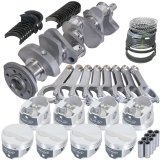 Eagle Chevy LT1 350 1Pc 3.480in Crank 5.700in H-Beam -3.7cc 4.000in Pistons Rotating Assembly thumbnail 3