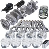 Eagle Chevy 350 3.750in Crank 6.000in H-Beam -18cc 4.000in Pistons Rotating Assembly thumbnail 1