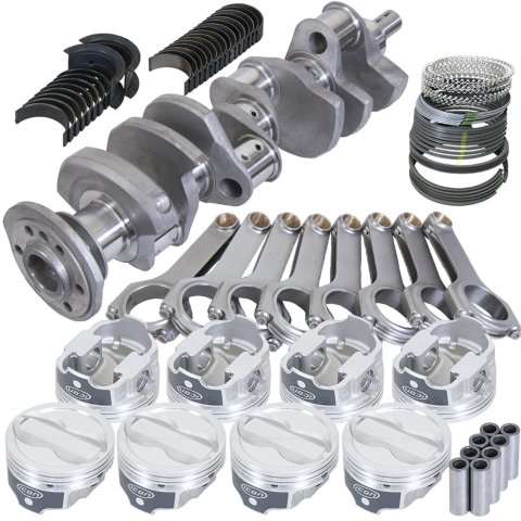 Eagle Chevy 350 3.750in Crank 6.000in H-Beam -18cc 4.000in Pistons Rotating Assembly