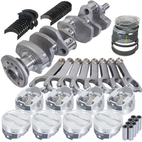 Eagle Chevy 350 3.750in Crank 6.000in H-Beam -18cc 4.030in Pistons Rotating Assembly thumbnail 3