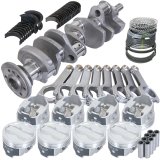 Eagle Chevy LT1 350 1Pc 3.750in Crank 5.700in H-Beam -18cc 4.060in Pistons Rotating Assembly thumbnail 3