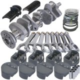 Eagle Chevy 327 3.250in Crank 6.125in H-Beam -5cc Flat Top 4.060in Pistons Rotating Assembly thumbnail 1