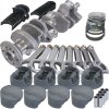 Eagle Chevy 400 3.750in Crank 6.000in H-Beam -5cc Flat Top 4.125in Pistons Rotating Assembly thumbnail 4