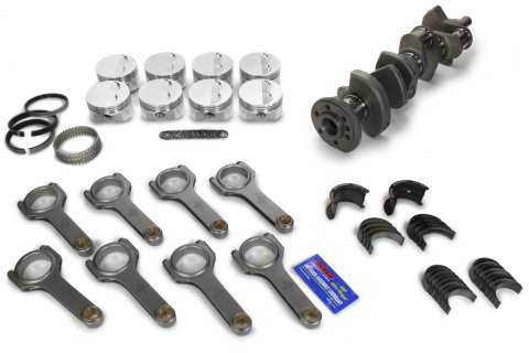 Eagle Chevy 400 3.750in Crank 6.000in H-Beam -5cc Flat Top 4.165in Pistons Rotating Assembly thumbnail 7