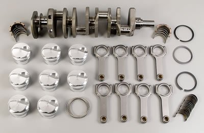 Eagle Chevy 400 3.750in Crank 6.000in H-Beam 4cc Dome 4.125in Pistons Rotating Assembly thumbnail 2
