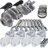 Eagle Chevy LS 4.8/5.3 4.000in Crank 58 Tth Rlctor 6.125in H-Beam 3.780in Pistons Rotating Assembly thumbnail 2