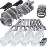 Eagle Chevy LS7 4.125in Crank 58 Tth Reluctor 6.125in H-Beam -5cc 4.130in Pistons Rotating Assembly thumbnail 2