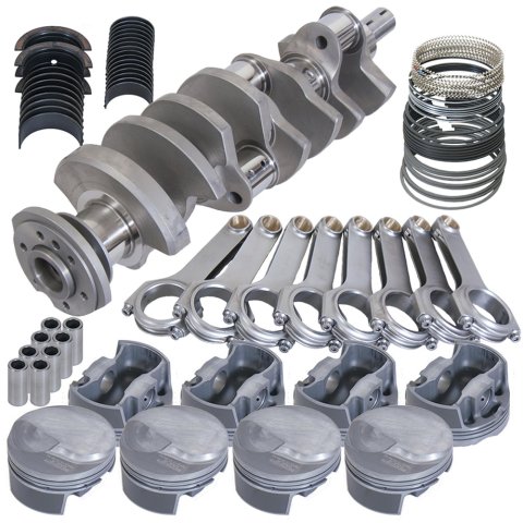 Eagle Chevy 350 3.750in Crank 5.700in I-Beam Rods -7cc Flat Top 4.040in Pistons Rotating Assembly thumbnail 7