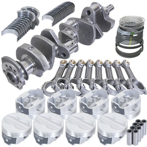 Eagle Chevy 350 3.750in Crank 5.700in I-Beam Rods -10cc 4.060in Pistons Rotating Assembly