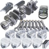 Eagle Chevy LT1350 1Pc 3.750in Crank 5.700in I-Beam Rods -10cc 4.030in Pistons Rotating Assembly thumbnail 1