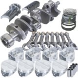 Eagle Chevy LT1350 1Pc 3.750in Crank 5.700in I-Beam Rods -10cc 4.030in Pistons Rotating Assembly thumbnail 2