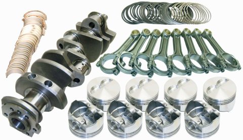 Eagle Chevy 400 3.750in Crank 5.700in I-Beam Rods -7cc Flat Top 4.165in Pistons Rotating Assembly thumbnail 6