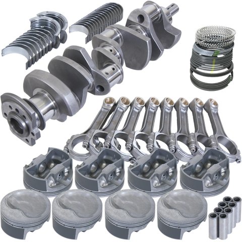 Eagle Chevy 400 3.750in Crank 6.000in I-Beam Rods -16cc 4.125in Pistons Rotating Assembly