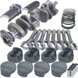 Eagle Chevy 400 3.750in Crank 6.000in I-Beam Rods -5cc Flat Top 4.165in Pistons Rotating Assembly thumbnail 4