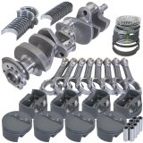 Eagle Chevy 350 3.480in Crank 6.000in I-Beam Rods -5cc Flat Top 4.000in Pistons Rotating Assembly thumbnail 1