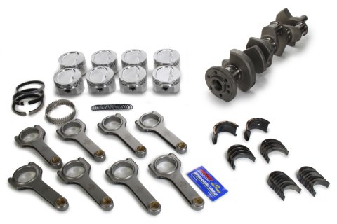 Eagle Chevy 350 3.750in Crank 5.700in I-Beam Rods -18cc D-Cup 4.030in Pistons Rotating Assembly thumbnail 4