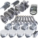 Eagle Chevy 350 3.480in Crank 6.000in I-Beam Rods -7cc Flat Top 4.060in Pistons Rotating Assembly thumbnail 1