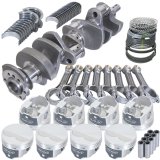 Eagle Chevy 350 3.480in Crank 5.700in I-Beam Rods -3.7cc Flat Top 4.060in Pistons Rotating Assembly thumbnail 2