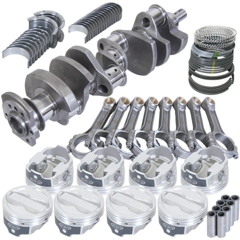 Eagle Chevy 350 3.750in Crank 6.000in I-Beam Rods -18cc 4.000in Pistons Rotating Assembly